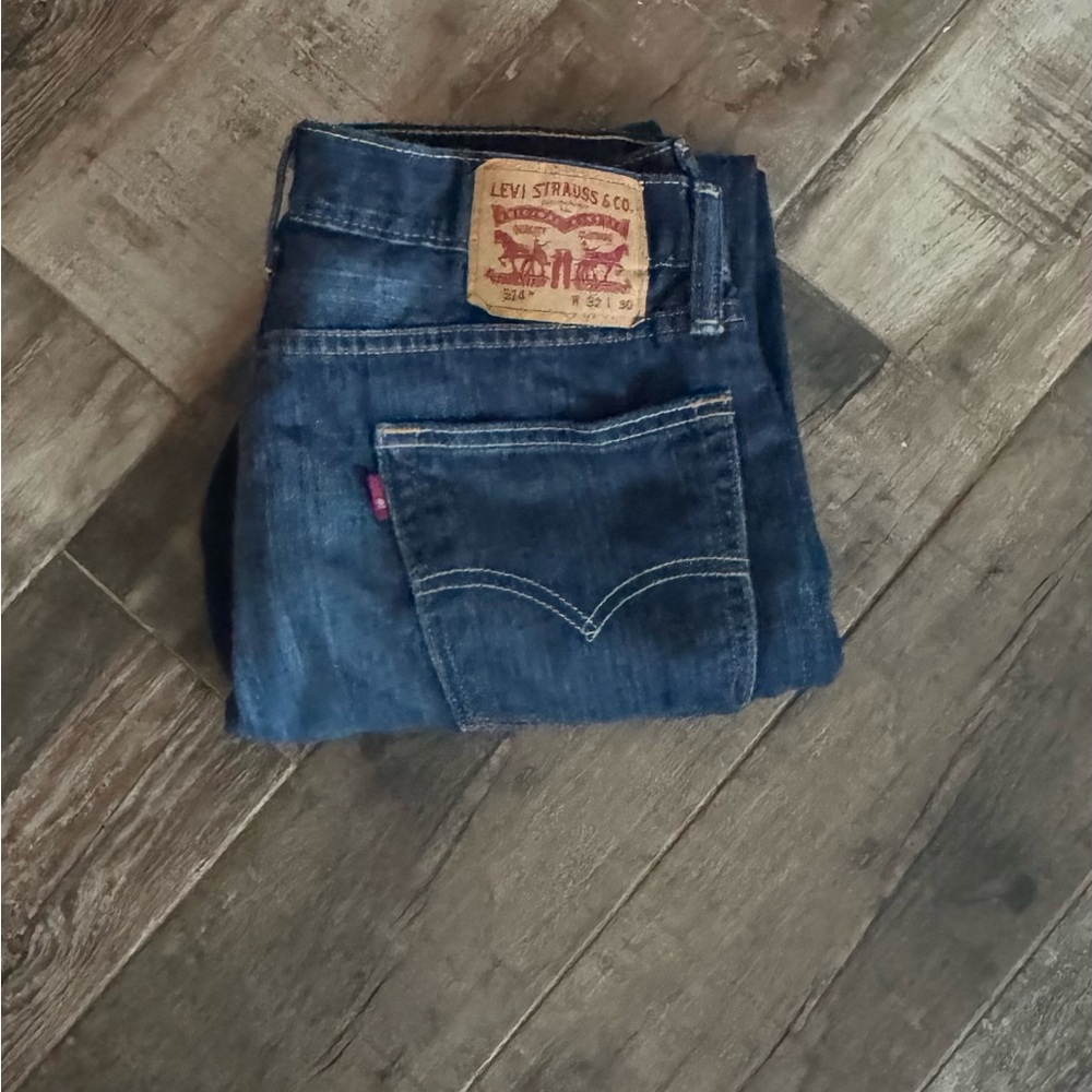 Levi's 514 Men's Dark Indigo Straight Jeans